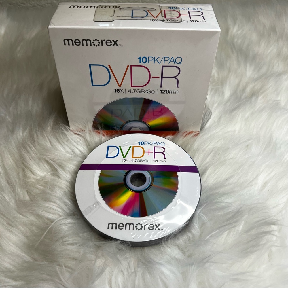 MEMOREX 10pck DVD-R Sealed